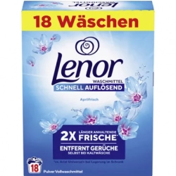 Lenor Aprilfrisch  proszek do prania tkanin 18 (prań) 990g